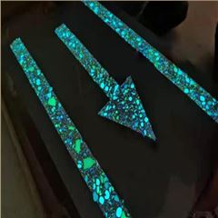 自发光水磨石